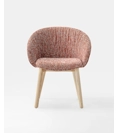 Konny Soft - 4 Gambe Legno Sedie imbottite Kastel 4