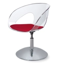 Krizia - Girevole e Alzo Gas Sedie in plastica di design Kastel 1