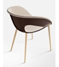Krizia - Gamba Legno Sedie in legno moderne Kastel 1
