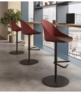 Kross Stool - Base Tonda Piana con Alzo Gas