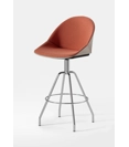 Kross Stool - Girevole 4 Gambe Cromato
