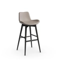 Dalia Stool with wooden leg