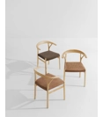 Oslo P L CU-X Sedie in legno moderne Midj 1