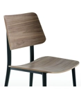 Joe S M LG Sedie in legno moderne Midj 1