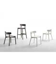 Montera Upholstered Stool Wooden stools Midj 1