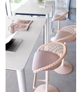 P47 SG stool TS-CU Stools in leather and eco-leather Midj 1