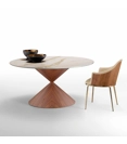 Hourglass ø 150 Wood Base