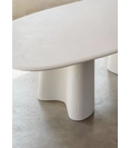 Organic 200x110 - Basamento Cemento Tavoli in ceramica Midj 2