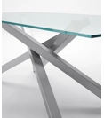 Beijing 200x106 Glass and crystal tables Midj 1