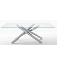 Beijing 200x106 Glass and crystal tables Midj 9