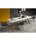 Zeus 200x100 - Wooden Leg Living room tables Midj 2