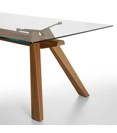 Zeus 250x106 - Wooden leg Modern tables Midj 1