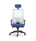 Fly H White Home office chairs Mstyle 3