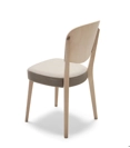 Astra Padded Modern wooden chairs Origins 1971 10
