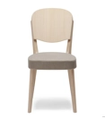 Astra Padded Modern wooden chairs Origins 1971 6