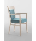 Soul Soft Braccioli Sedie in legno moderne Palma 1