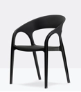 Gossip 621 - Design Claudio Dondoli - Marco Pocci 2007 Plastic chairs Pedrali 1