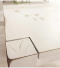 Panama Rettangolare 140x90 Fisso Tavolo di design Pizzolato 5
