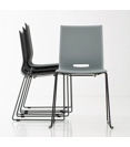 Elena Sedie in plastica di design Point 4
