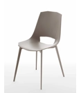 Eva Gamba a Spillo (seduta plastica) Plastic chairs point 8
