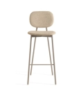 Tata Young Sgabello (rivestito con retro schienale in plastica) Sgabelli in metallo Point 2