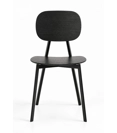 Tata (wooden seat and back) Metal chairs point 3
