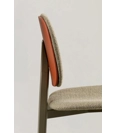 Tata Stool (upholstered with plastic backrest back) Metal stools point 1