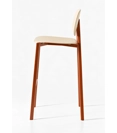 Tata Stool (seat and back in plastic or wood) Metal stools point 4