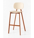 Tata Stool (seat and back in plastic or wood)