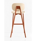 Tata Stool (seat and back in plastic or wood) Metal stools point 6