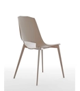 Eva Gamba a Spillo (seduta plastica o cuoio) Sedie in plastica di design Point 10