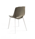 Eva Gamba a Spillo (seduta plastica o cuoio) Sedie in plastica di design Point 5