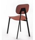 Tata (seduta e schienale in plastica) Sedie in metallo Point 1
