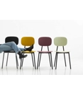 Tata Young (seduta e schienale in plastica o legno) Sedie in plastica di design Point 6