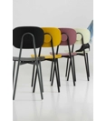 Tata Young (seduta e schienale in plastica o legno) Sedie in plastica di design Point 7