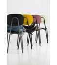 Tata Young (seduta e schienale in plastica o legno) Sedie in plastica di design Point 8