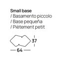 Metra ø130 Fisso Tavoli moderni Point 5
