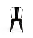 Iron Black Sedie in metallo Progetto Sedia 3