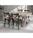Timeless Rustic wooden chairs Progetto Sedia 7