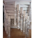 Base Wood 4 Gambe Base per tavolo Progetto Sedia 1