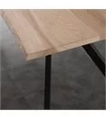 Fancy Steel  200x100 Tavoli in legno Progetto Sedia 1