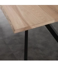 Fancy Steel  200x100 Tavoli in legno Progetto Sedia 1