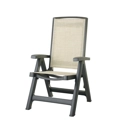 Esmeralda Lux Sunbeds and deck chairs in the garden Scab 1