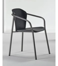 Finn Poltrona Metal Wood