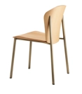Finn Metal Wood Sedie in legno moderne Scab 3