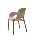 Hug Armchair with cushion and padded band Upholstered chairs Scab 2