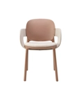Hug Armchair with cushion and padded band Upholstered chairs Scab 5