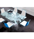 Zebra Bicolore Sedie da cucina Scab 4