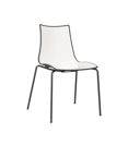 Zebra Bicolore Sedie da cucina Scab 5