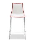 Zebra Bicolor H65 Plastic stools Scab 2